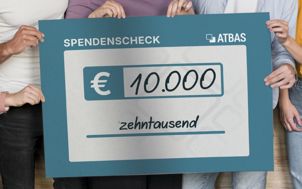 ATBAS Spendenübergabe 2025 10.000 Euro