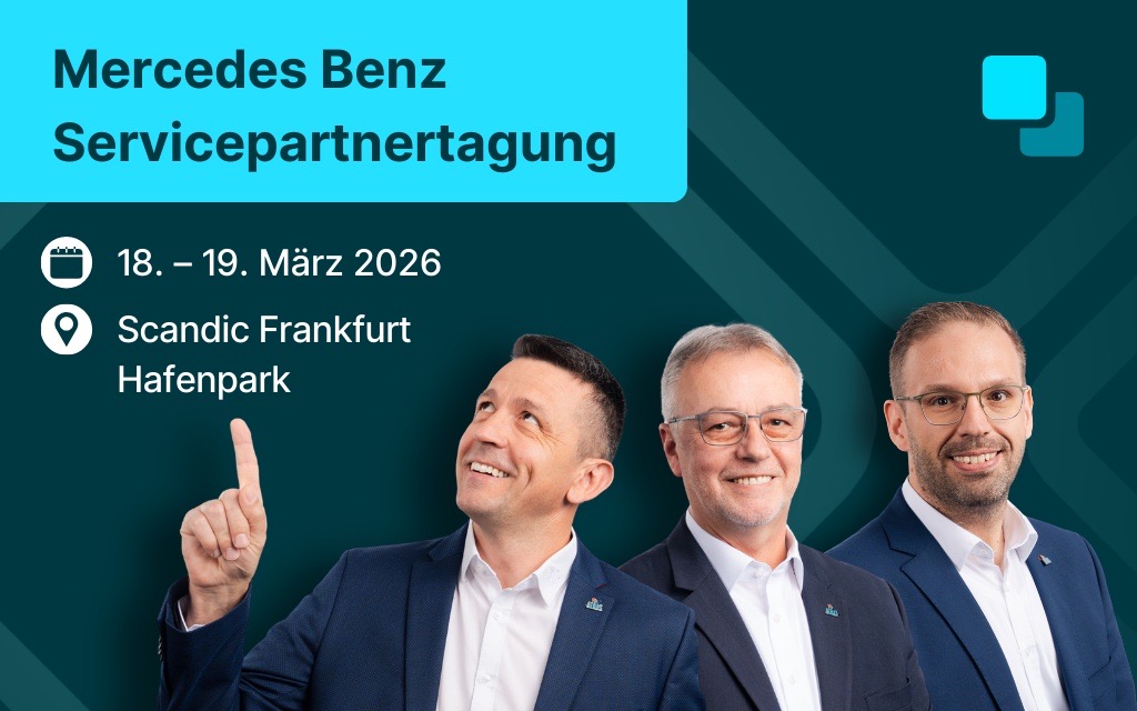 Titelbild ATBAS bei der Mercedes Benz Servicepartnertagung 2026