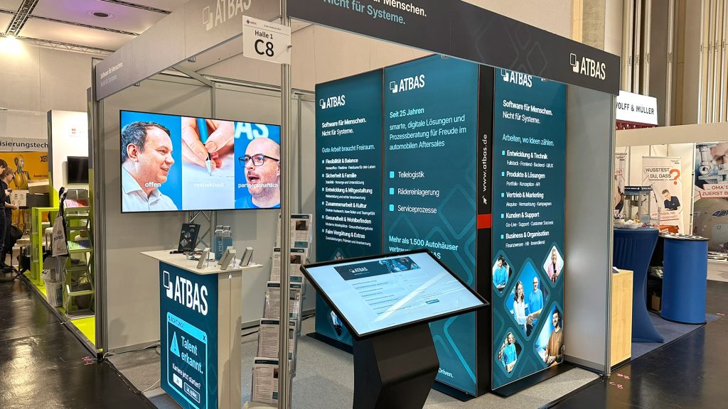 ATBAS KarriereStart 2026 Messestand