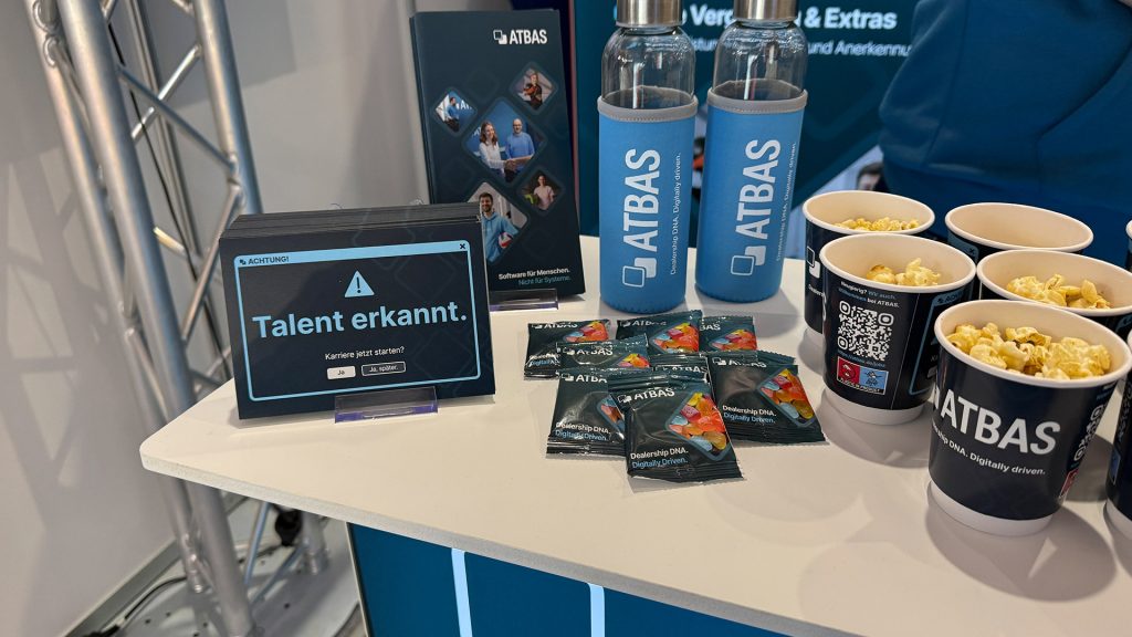 ATBAS Merch bei der KarrierStart 2026